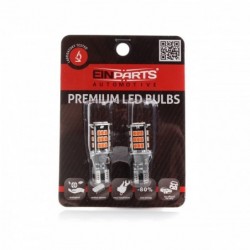 H16W LED Ĺžiarovky (30 x SMD 3020) ÄervenĂĄ CANBUS 12/24V